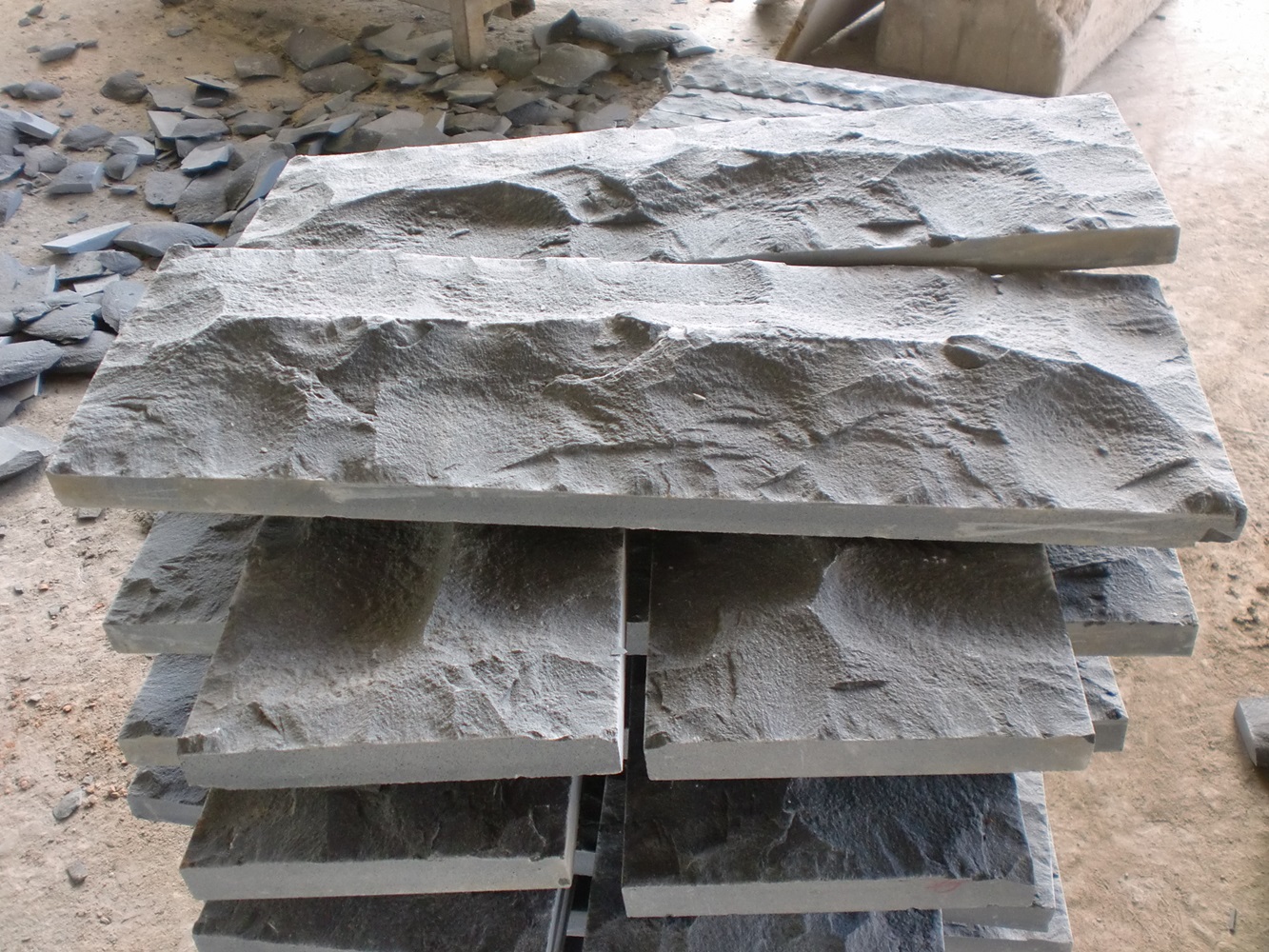 Basalt Rockface Walling