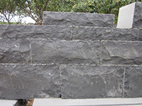 Basalt walls stone/bricks